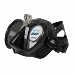 Marlin Ready Black mask with GoPro